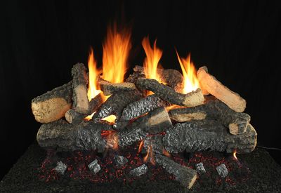 Hargrove: 36" Kodiak Timbers Double Stack Log Set—primary view