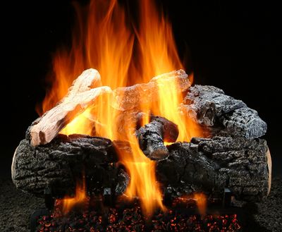 Hargrove: 24" Magnificent Inferno Charred Log Set—primary view