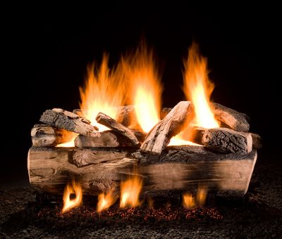 Hargrove: 36" Kodiak Split Double Stack Log Set—primary view